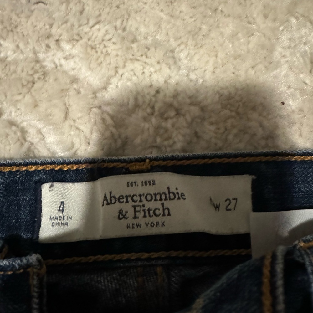 Abercrombie and Fitch Dark Denim Shorts